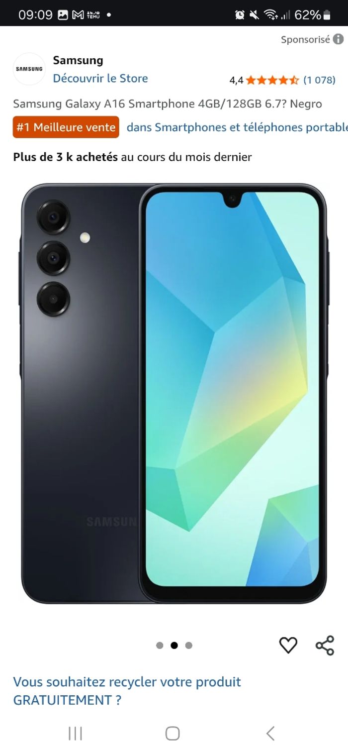 Samsung galaxie neuf - photo numéro 2