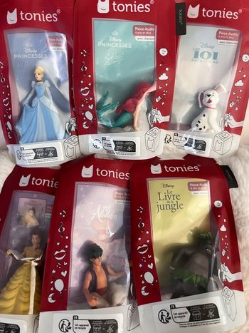 Lot de 6 tonies avec Chansons à partir de 4 ans et + 