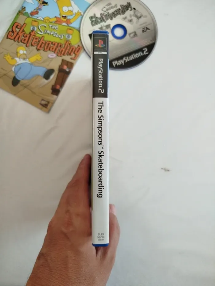 The Simpsons skateboarding PlayStation 2 ps2 complet - photo numéro 4