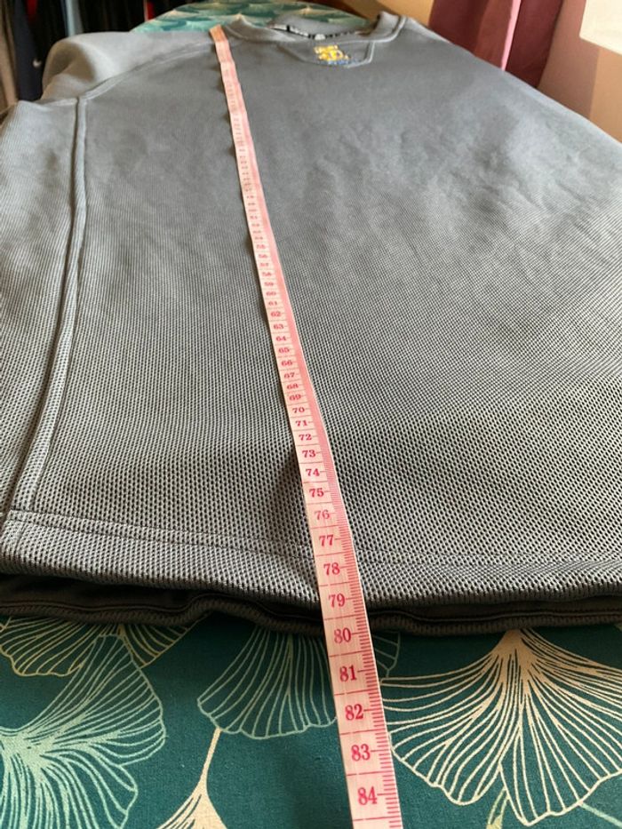 Sweat long pour homme Adidas SL Baseball gris foncé taille L 104 - photo numéro 8