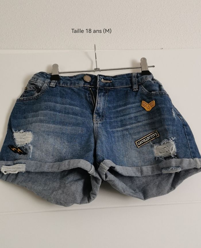 Short taille 16 ans