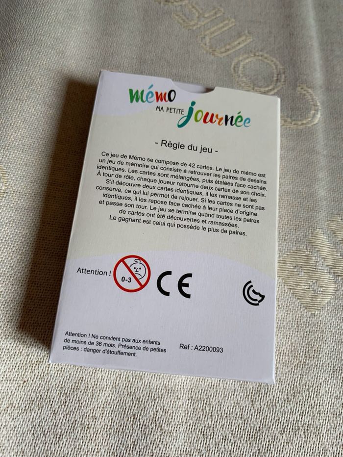 Jeu memory - photo numéro 4