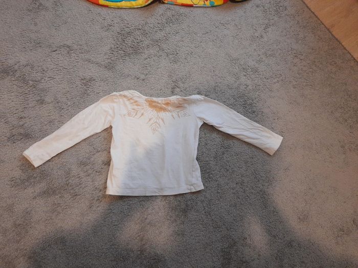 Tes shirt manches longues reine des neiges - photo numéro 4