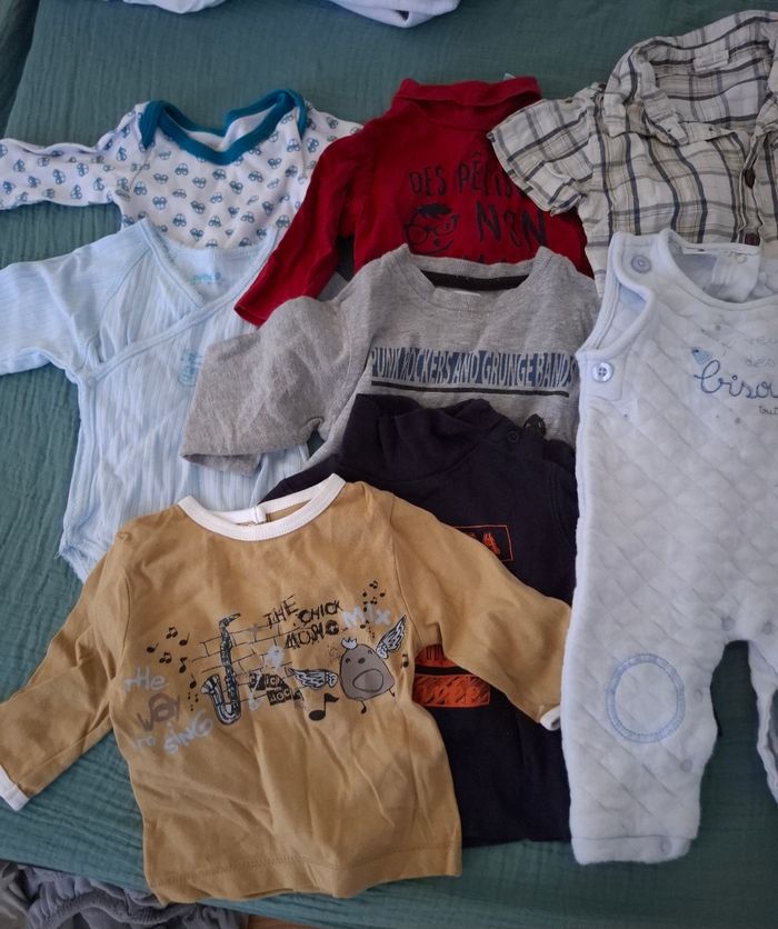 Lot 18 vêtements 3mois - photo numéro 4