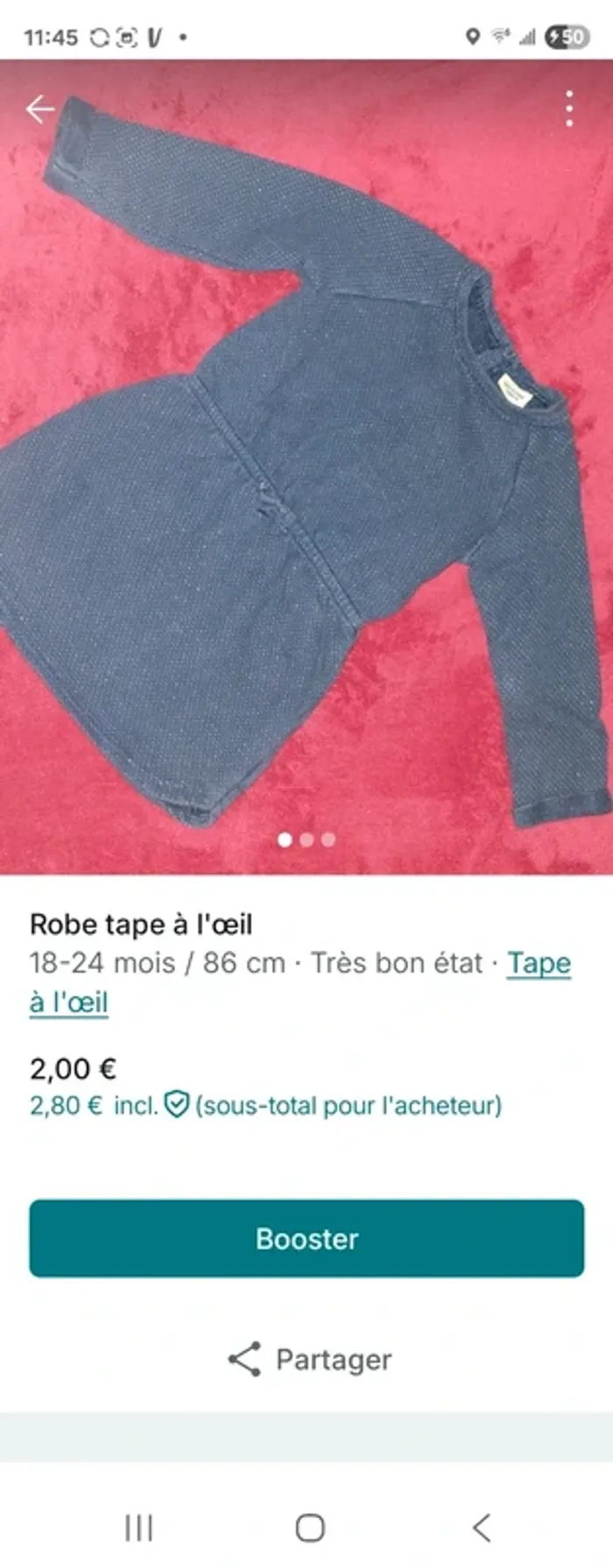 Robe tape a l'œil - photo numéro 3