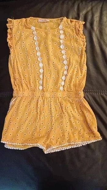 combinaison fille jaune 12 ans