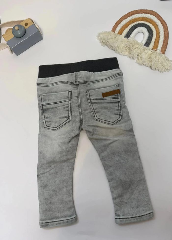 Jeans bébé garçon Lucky Kid 9 mois 74 cm comme neuf - photo numéro 3
