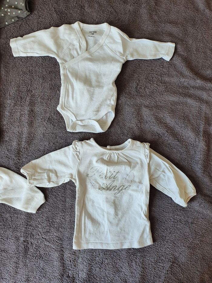Lot ensemble bébé 1 mois fille garcon - photo numéro 3