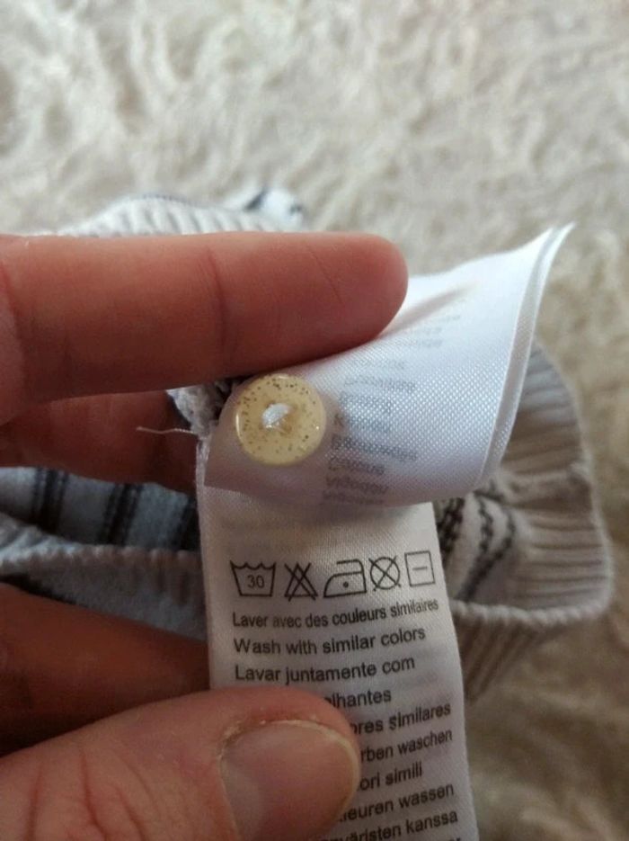 Pull Fille 3 mois Chat couronne Vertbaudet - photo numéro 8