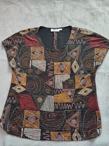 Blouse manches courtes 46/48