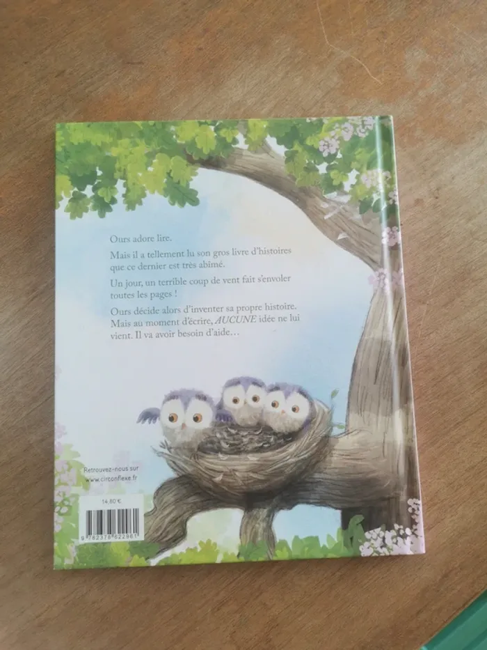 🌼 Livre Ours veut écrire une histoire – Album jeunesse Circonflexe 📖 - photo numéro 2