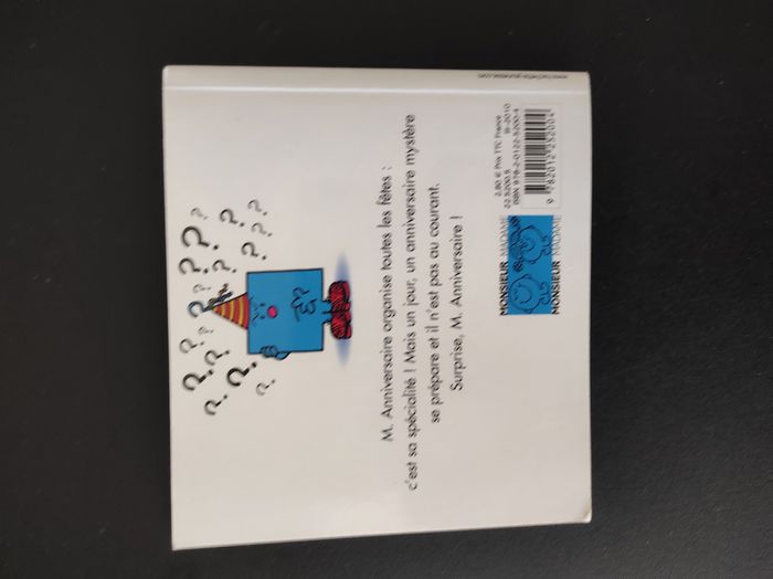 Livre Monsieur Anniversaire – Très bon état - photo numéro 2