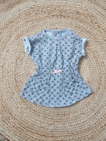 Robe manches courtes TQF 3 mois