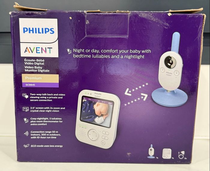 Babyphone écoute-bébé Philips Avent SCD845.