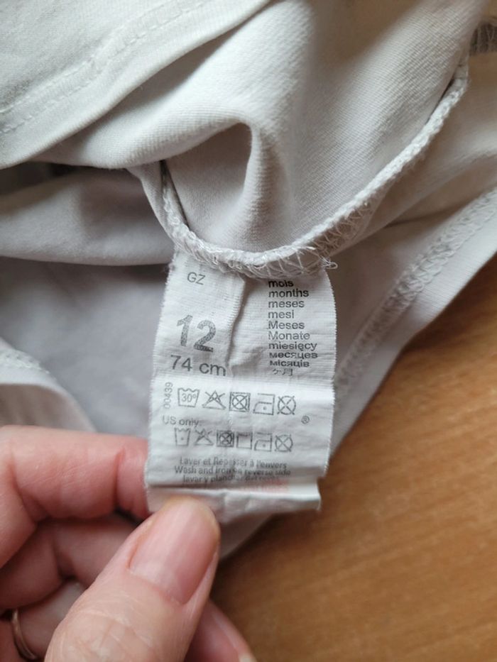 Lot de 2 hauts 12 mois - photo numéro 8