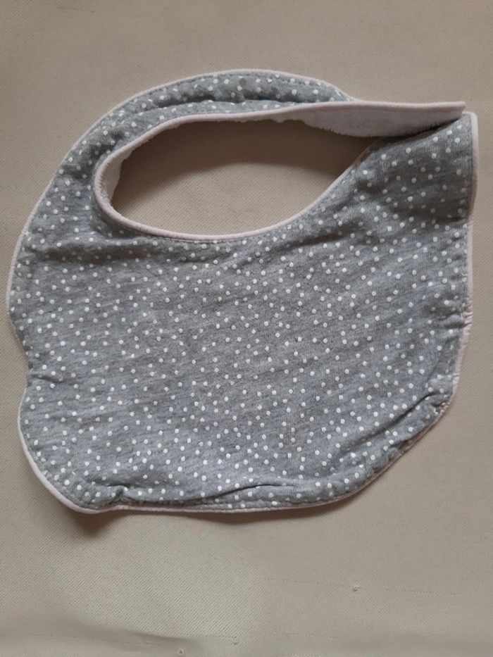 Lot de 3 bavoirs de naissance fille - photo numéro 3