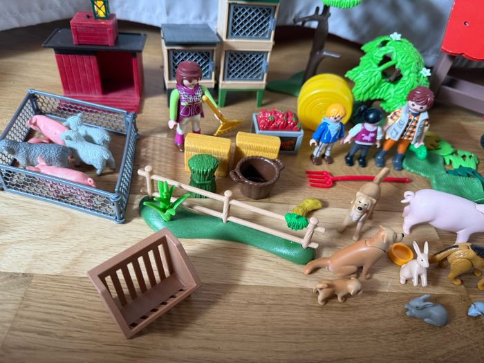 Lot ferme playmobil - photo numéro 2