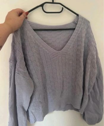 Pull chaud en maille