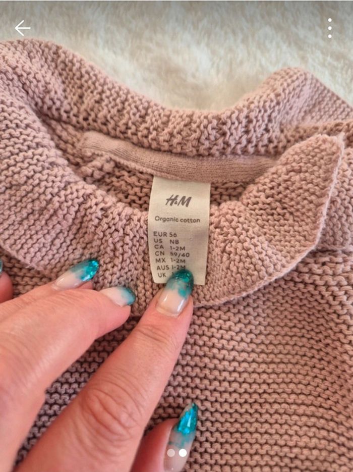 Ensemble H&M 1-2 mois - photo numéro 2