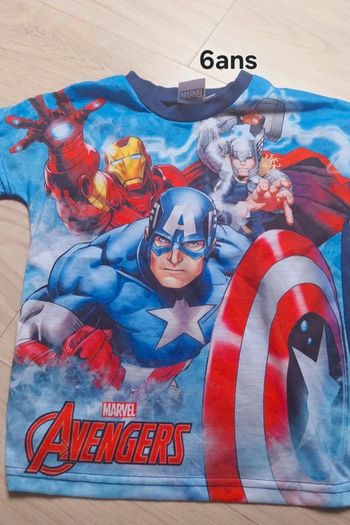 T-shirt marvel