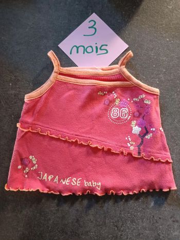 Débardeur 3 mois