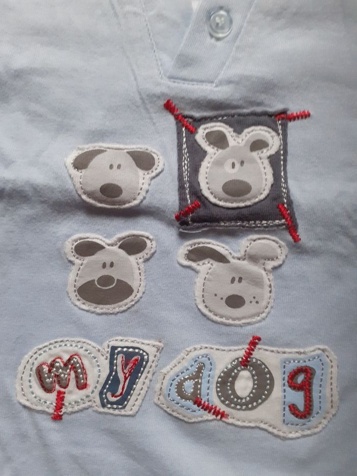 Sweet bleu clair motif animaux - photo numéro 2