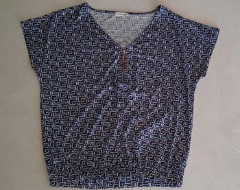 Tee-shirt élastiquée à la taille