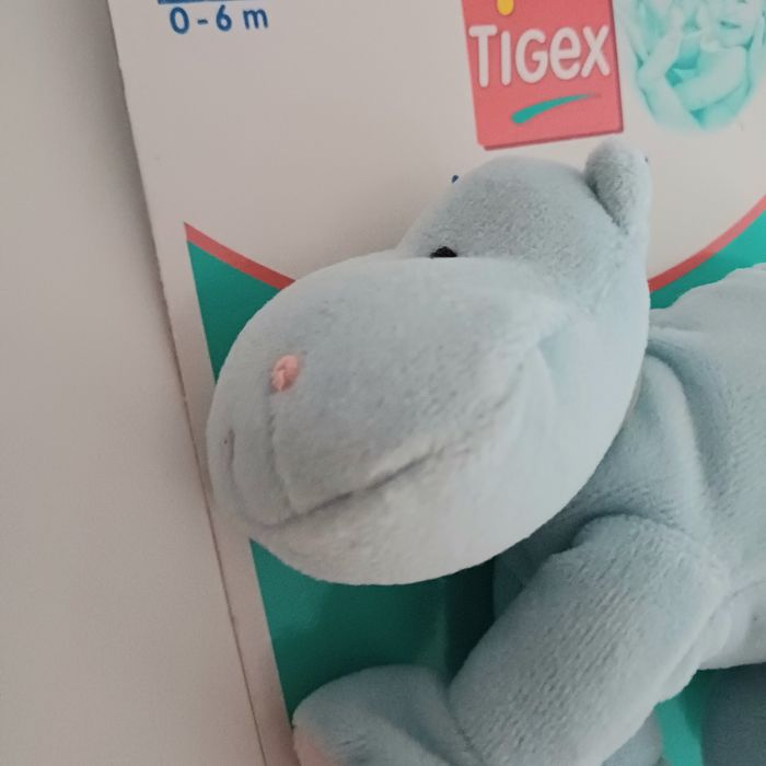 Doudou hippopotame tigex - photo numéro 2
