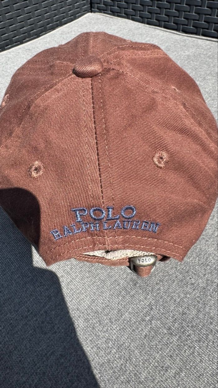 Casquette Ralph Lauren marron - photo numéro 2