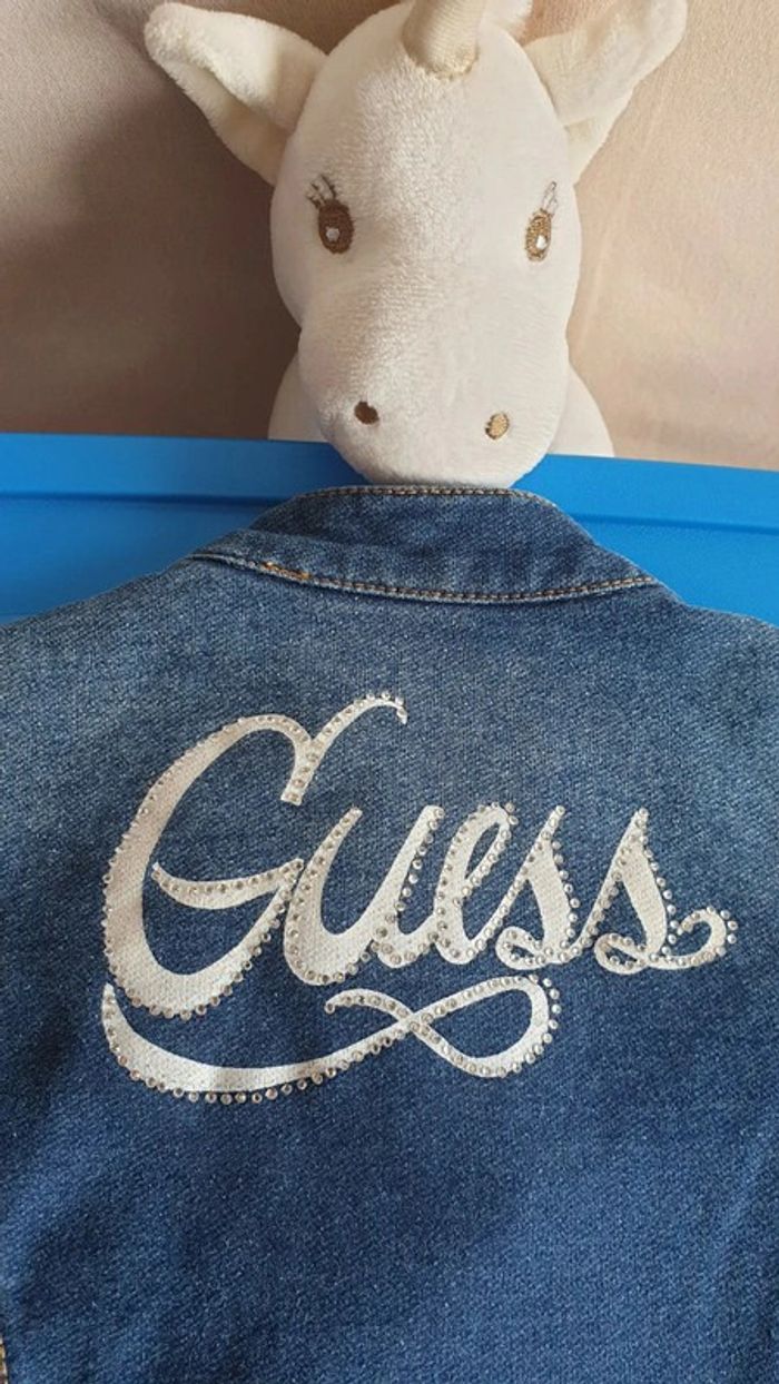 Veste en jean GUESS 5ans - photo numéro 4