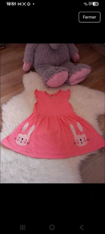 Magnifique robe 12 mois 