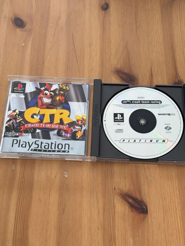 CTR Crash Team Racing - BE - PS1 - photo numéro 3