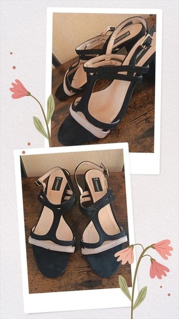 Sandales à talons 38