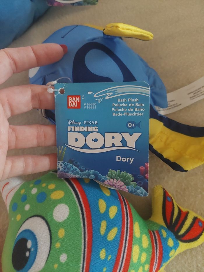 Lot peluches doudou poissons Dory Disney neufs 🐟 - photo numéro 3