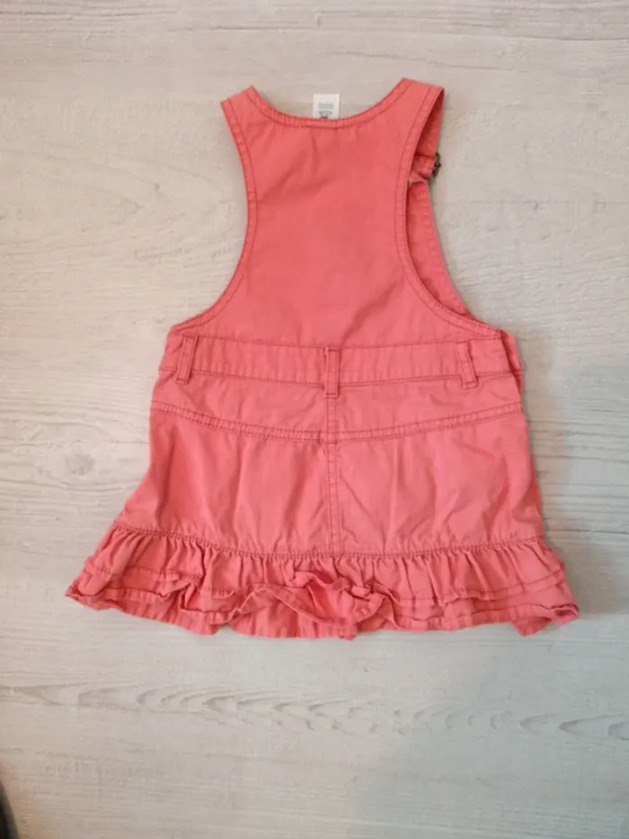 Robe couleur corail été 86cm - photo numéro 5