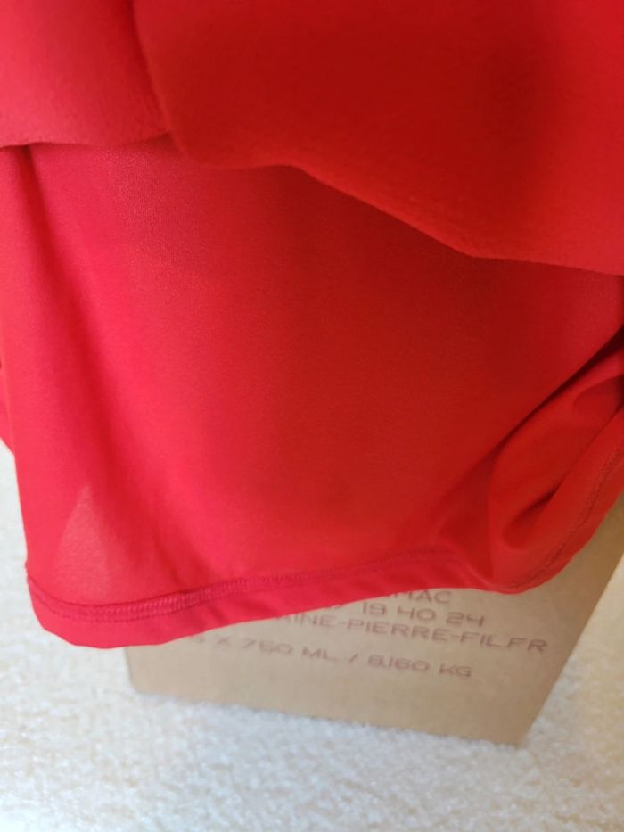 Belle robe rouge Zara 34 - photo numéro 5