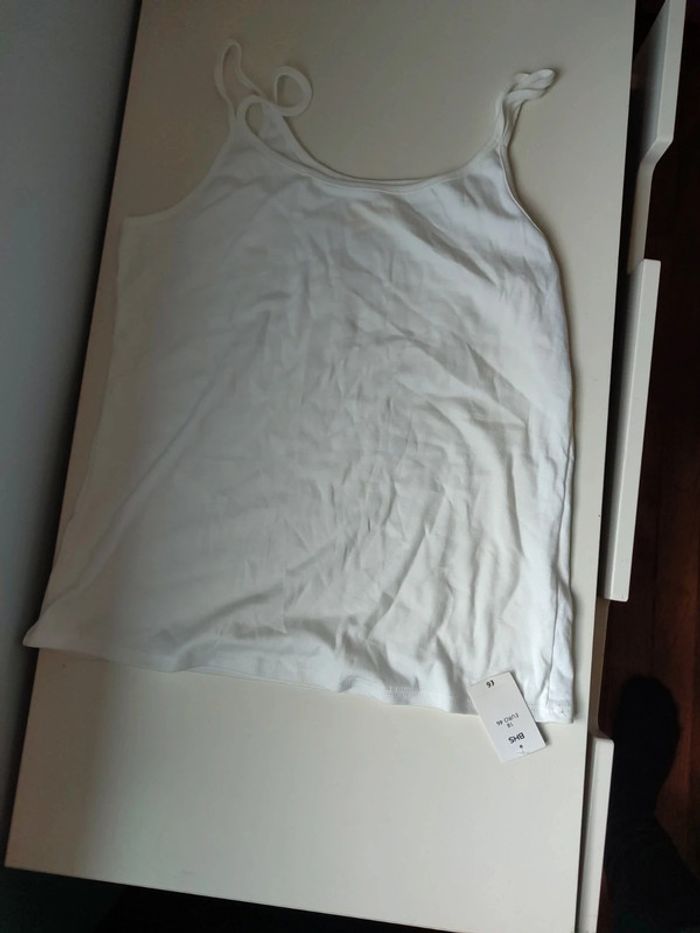 Débardeur blanc neuf