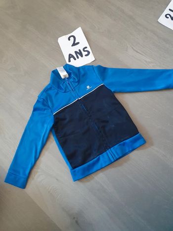 Veste jogging 2ans garçon