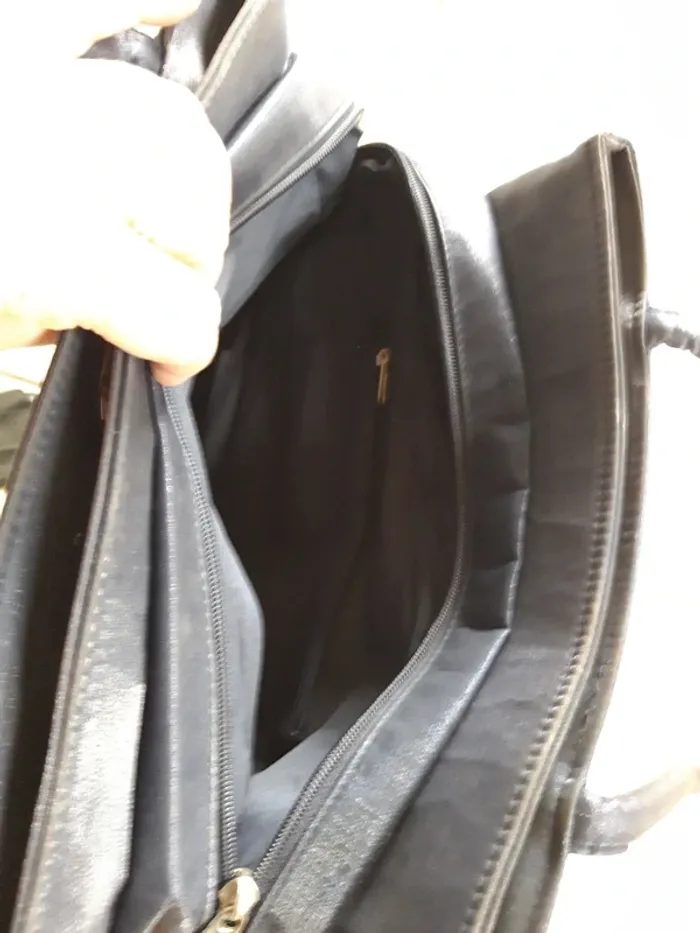 Joli sac porté épaule nilon irisé - photo numéro 8