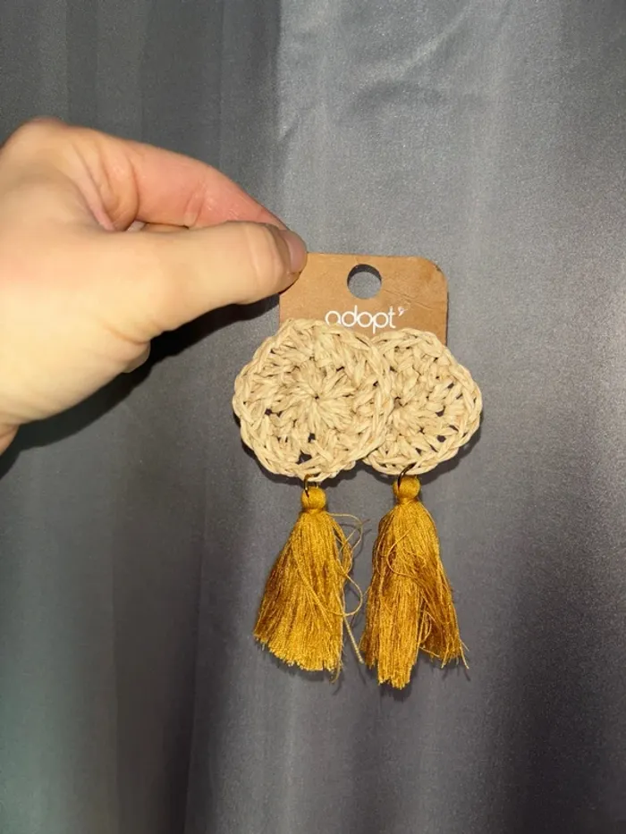 Boucles d’oreilles adopt
