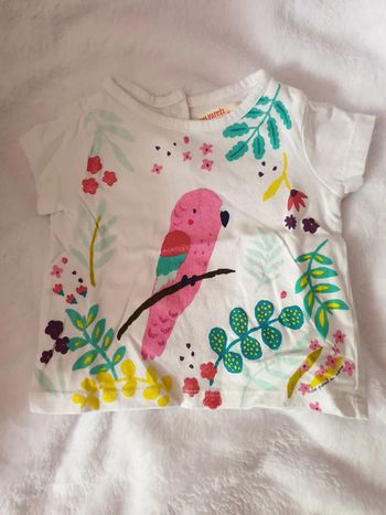 Lot 2 tee shirts dpam 3 mois
