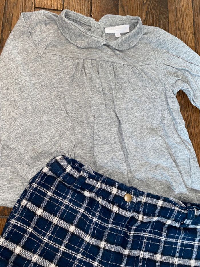 T-shirt cadet rousselle et short monoprix  3 ans - photo numéro 2