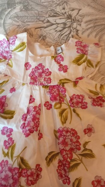 Robe fleurie 6 mois