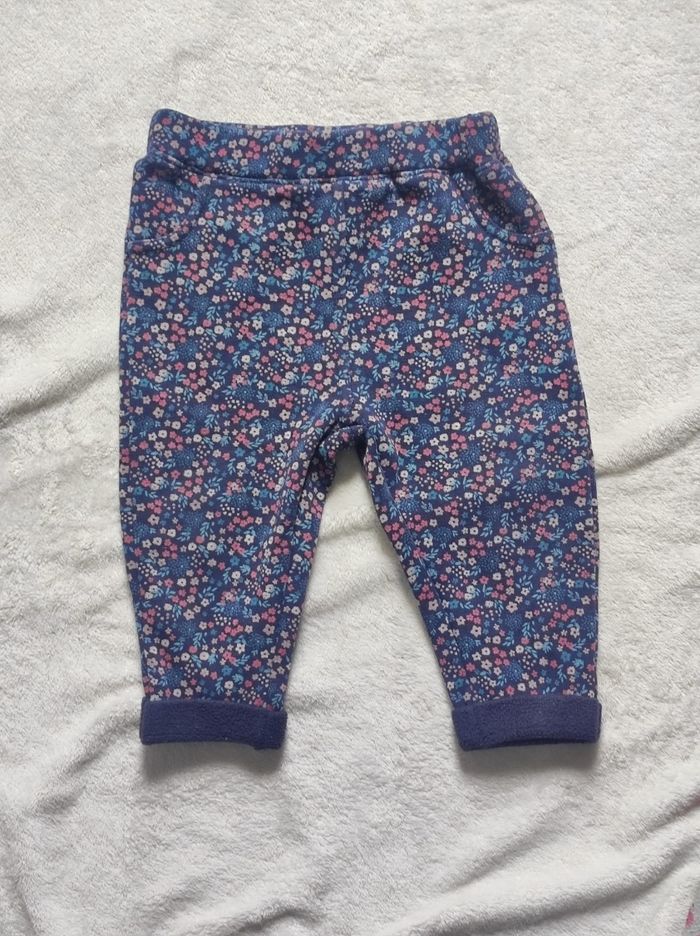 Pantalon imprimé fleurie 12mois - photo numéro 2