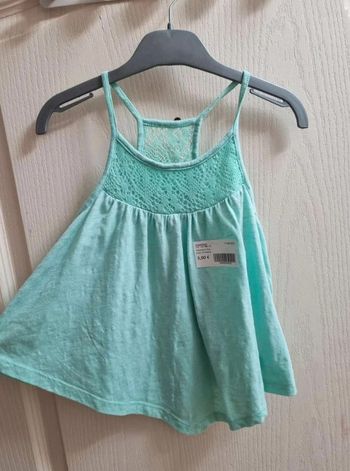 Tunique  bretelle fluide  8  ans