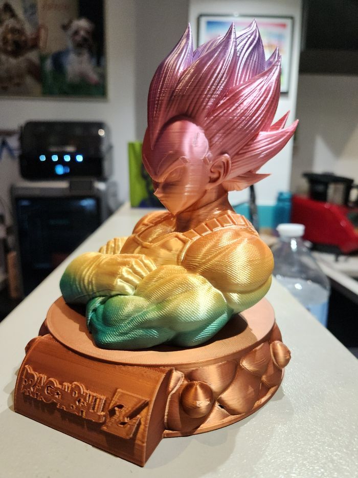 Vegeta Buste Dragon Ball Z Figurines Personnage Décoration - photo numéro 7