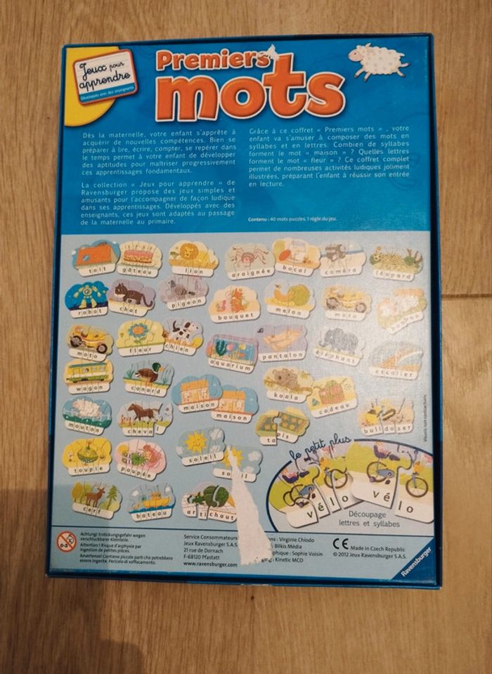 Jeu éducatif Premiers mots dès 4 ans Ravensburger - photo numéro 2