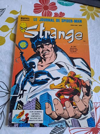 Le journal de spider man, strange, numéro 207