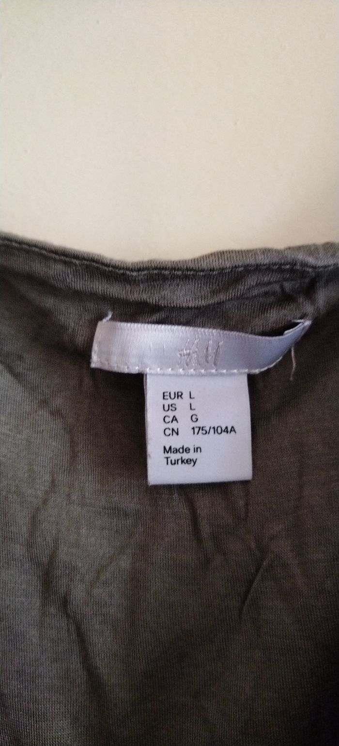 T-shirt habillé style drapé - photo numéro 4