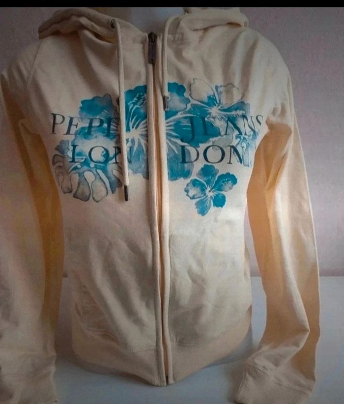 Gilet à capuche femme taille S Pepe jeans 💛 - photo numéro 2